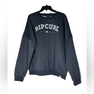 RIP CURL Long-Sleeve Logo Sweater
